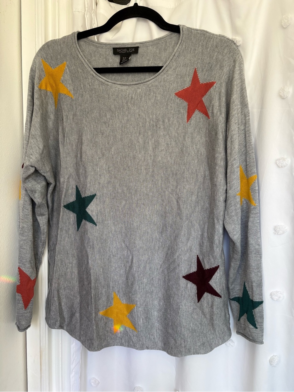 Rachel Zoe Cashmere Blend Autumn Star Sweater